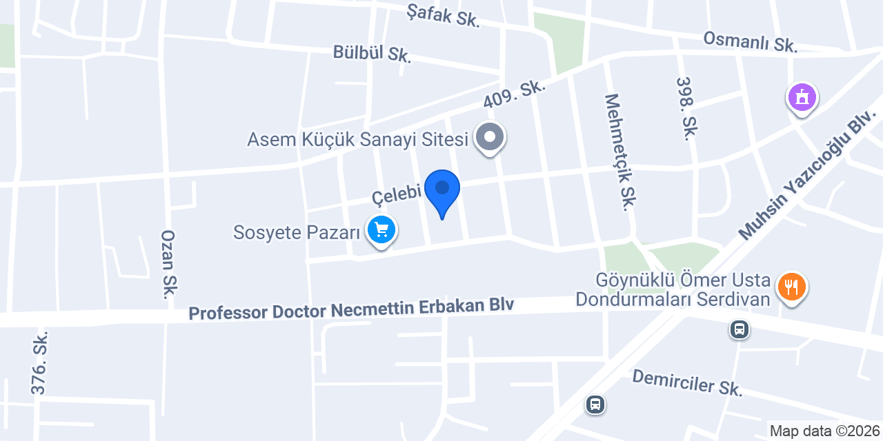 Ekfesan Fason Ebatlama / Membran konumu