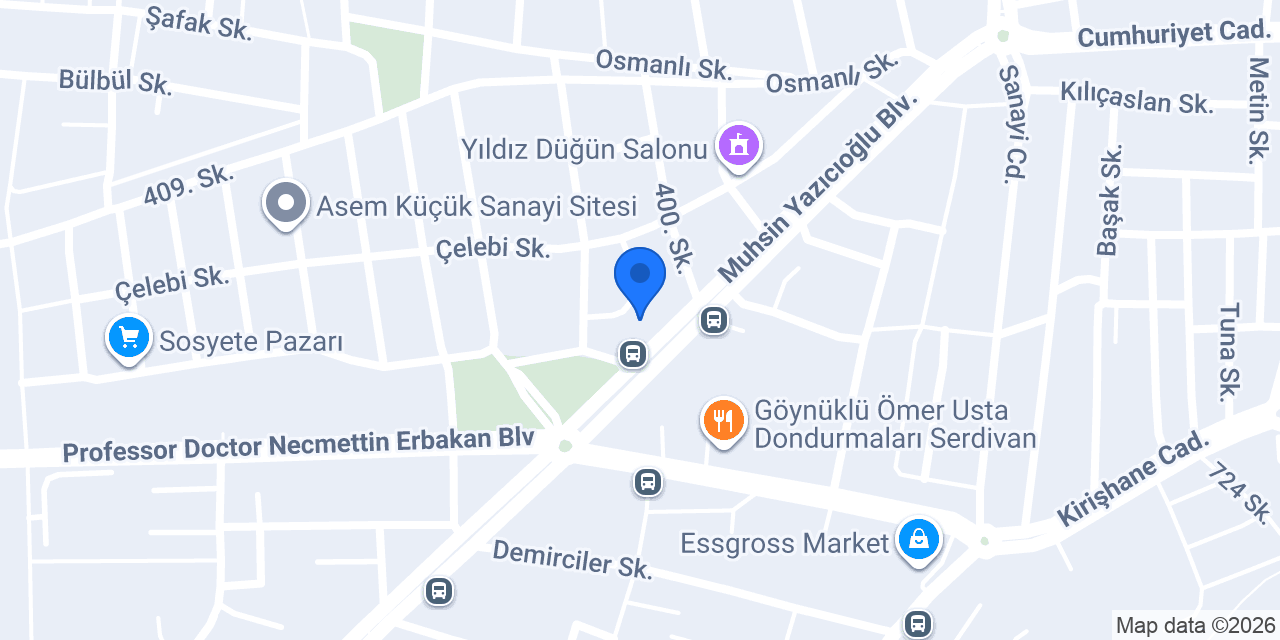 İnci Psikoloji konumu
