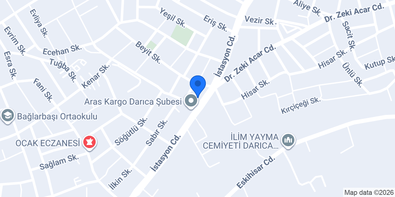 TUNAY TEKEL SHOP konumu