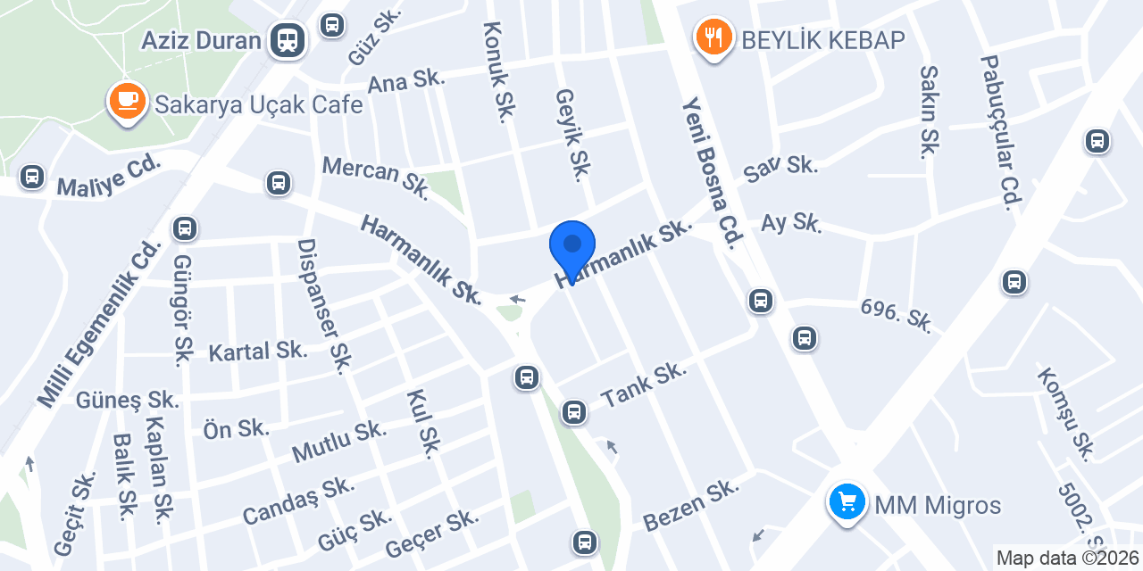 Marmara Yapı Dünyası konumu