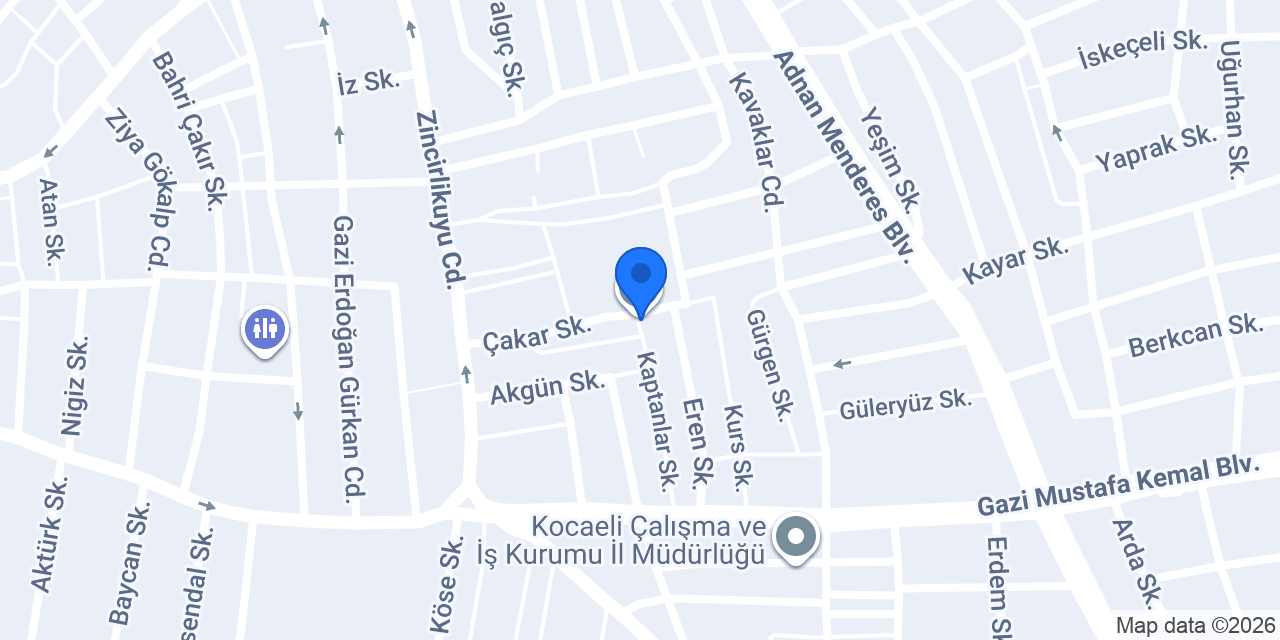 Gül Eczanesi konumu