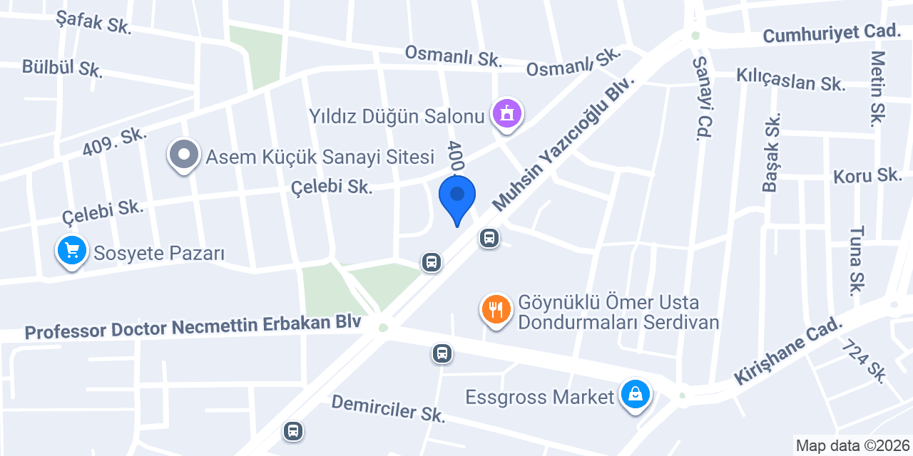 AlternatifKlinik konumu