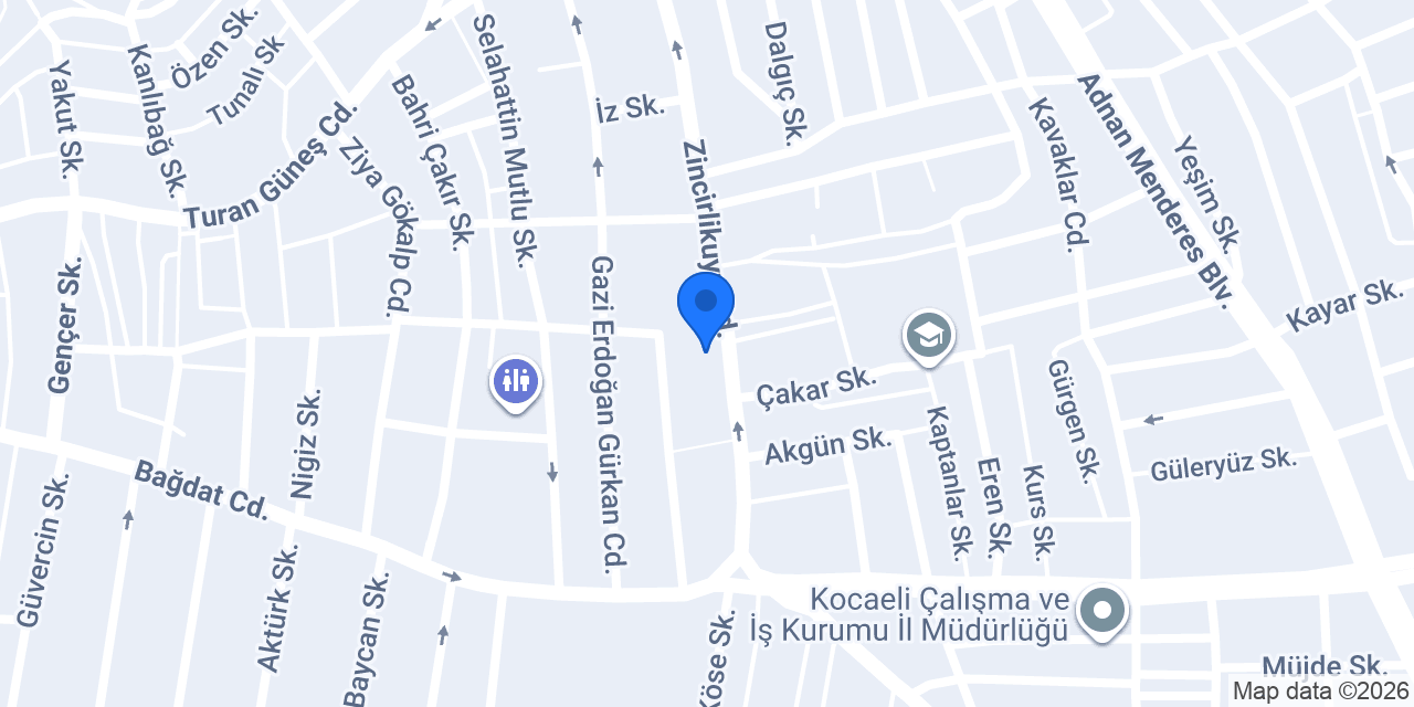 Grand ala otel konukevi konumu