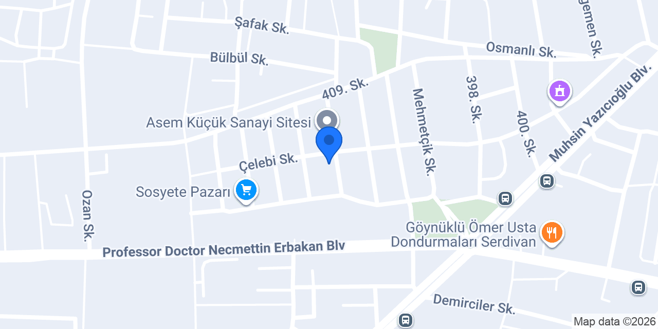Ofis Mobilyaları / ZerOfis konumu