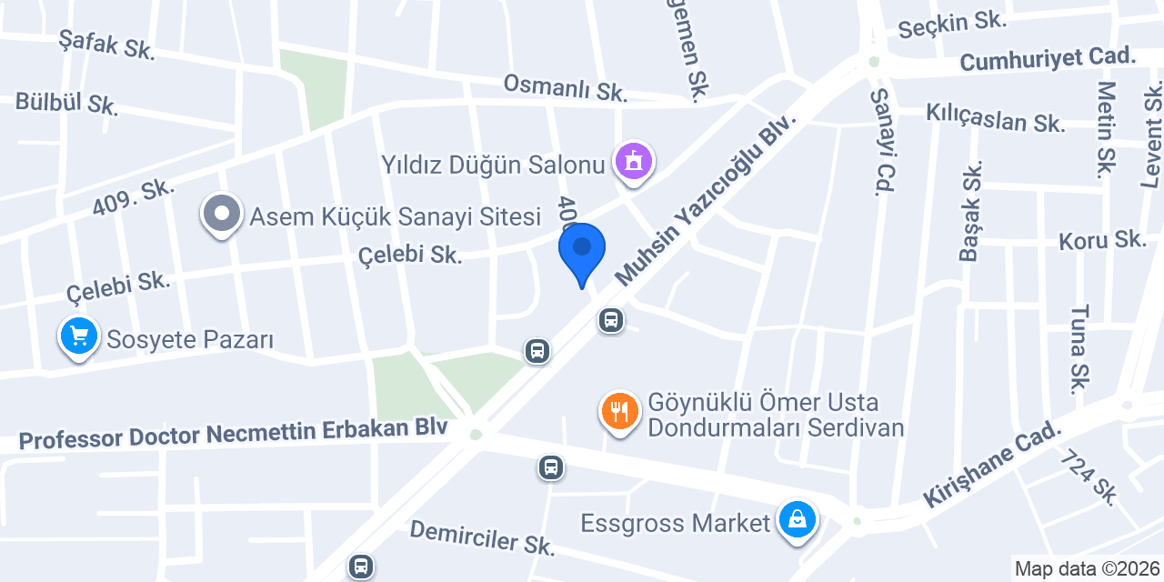 Flex Fizyoterapi Pilates Merkezi konumu