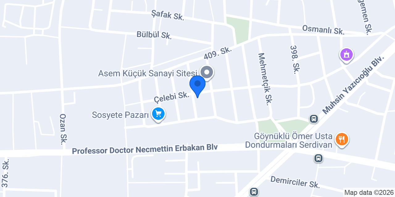 Dives Tekstil konumu