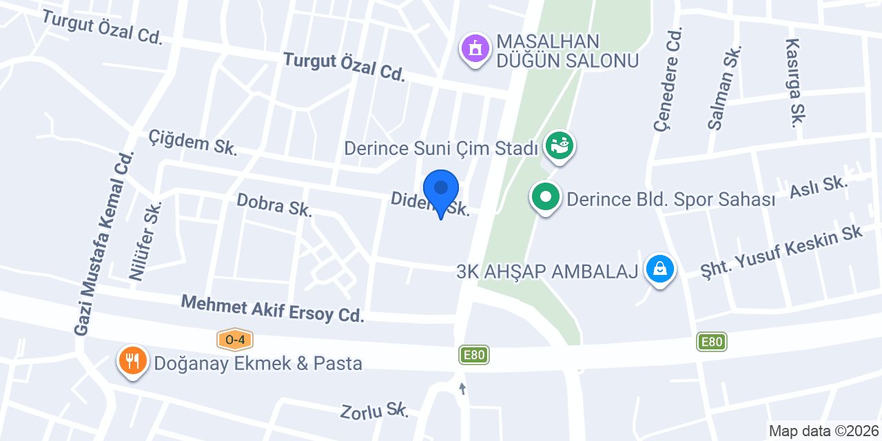 Alparslan Ortaokulu konumu