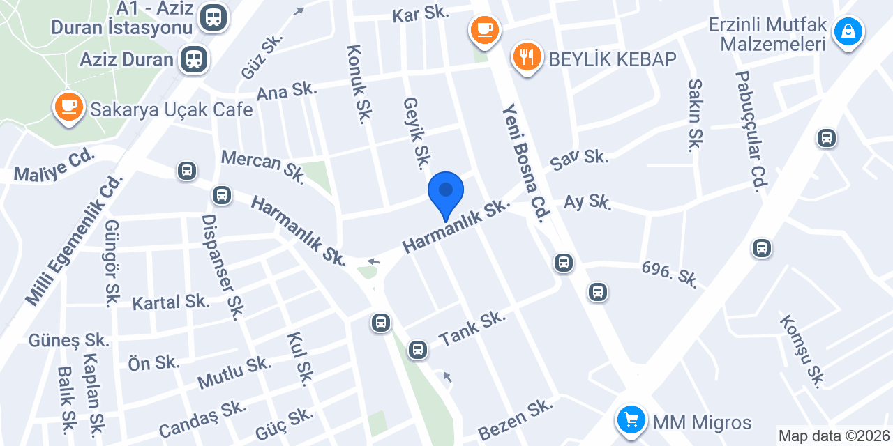 1İNCİ KONAK BUTİK OTEL konumu