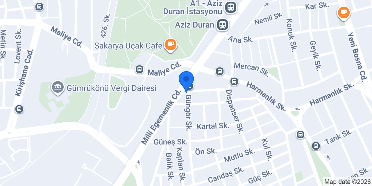 SAKARYA TAKSİ konumu