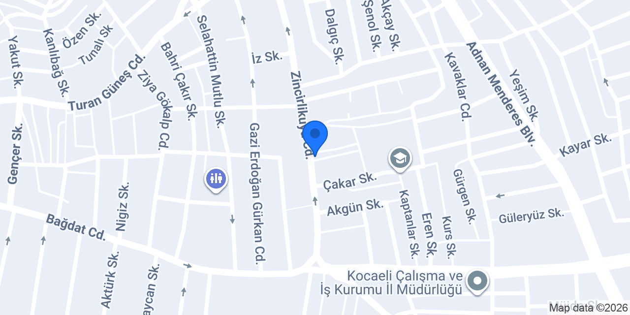 Gündoğdu Mobilya Üçyol konumu