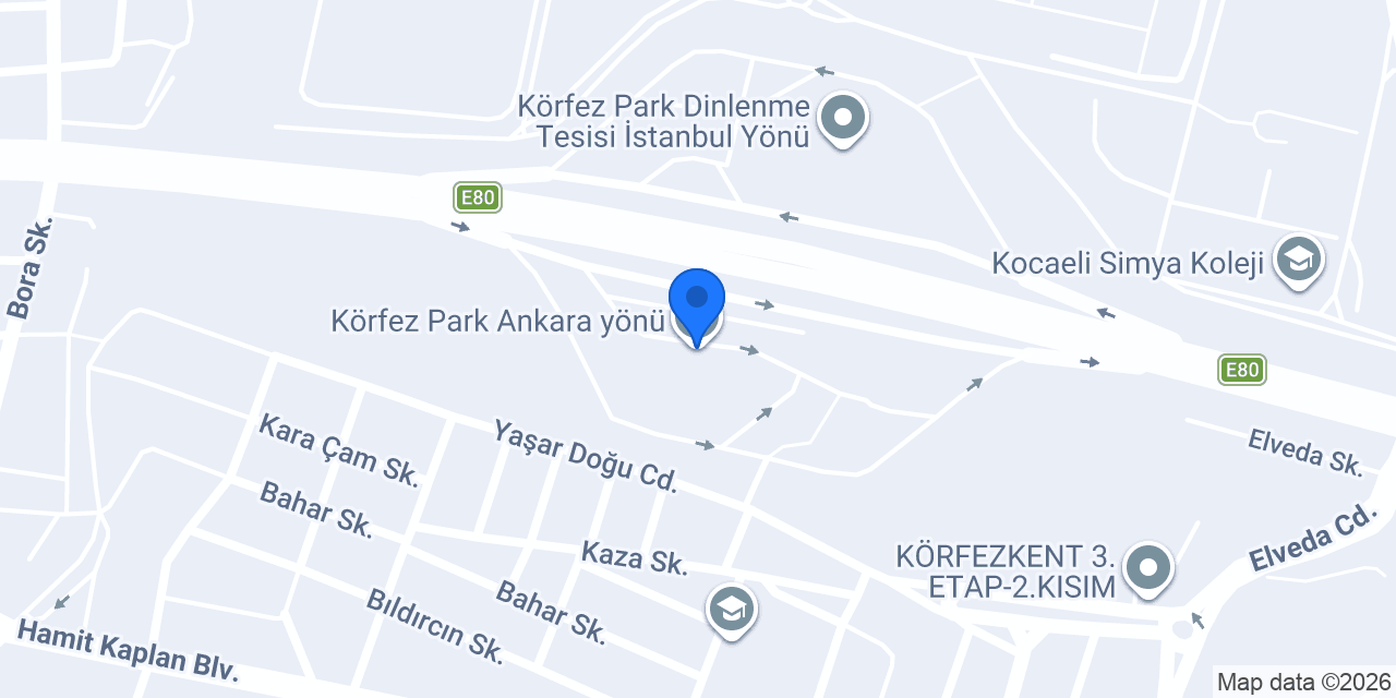 Körfez Park Ankara yönü konumu