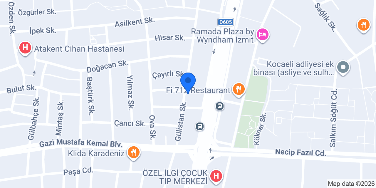 BLİNK LOUNGE konumu