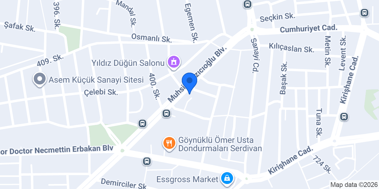 Berberler Optik konumu