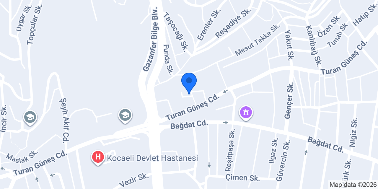 İzmit Masöz Ve Masaj konumu