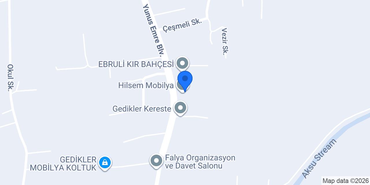 Hilsem Mobilya konumu