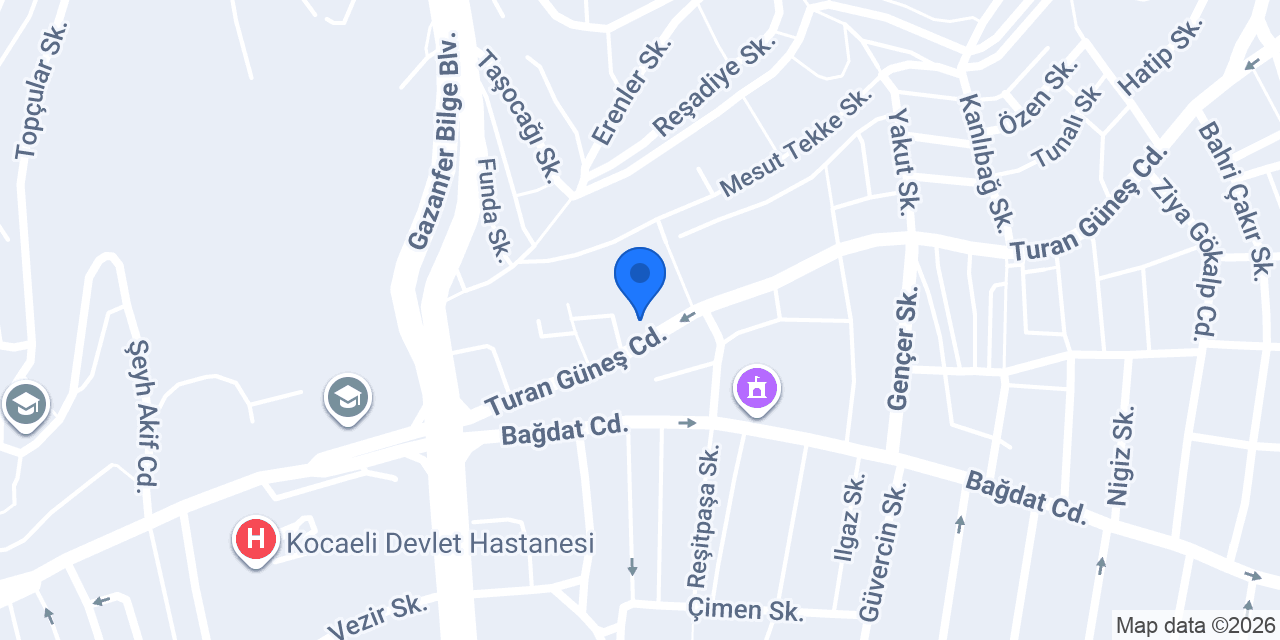 Yılmaz Elektronik konumu