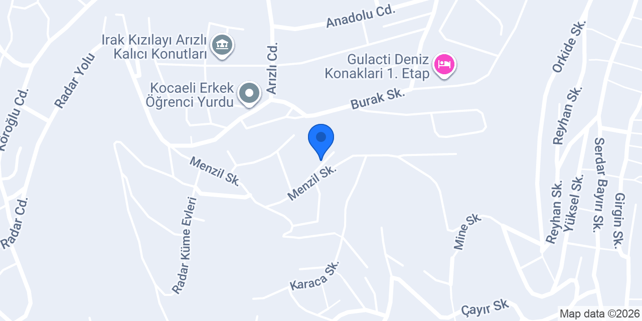 yücel market konumu