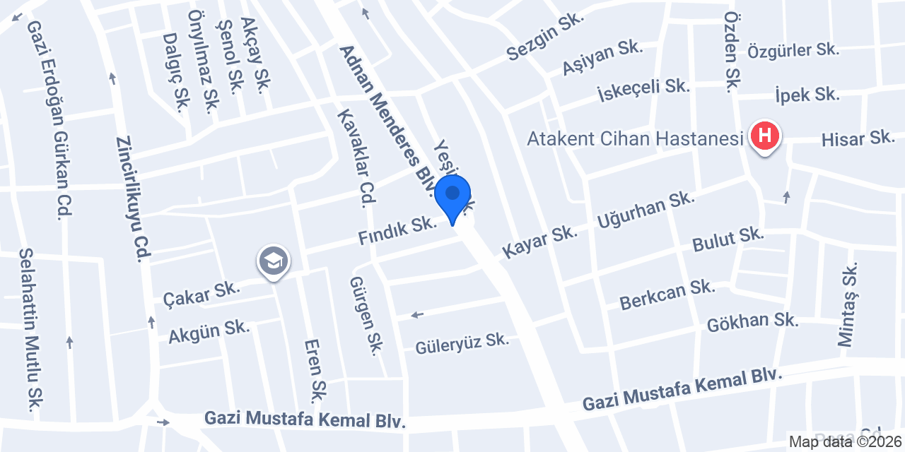 Halk Kütüphanesi konumu
