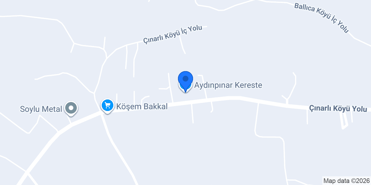 Aydınpınar Kereste konumu