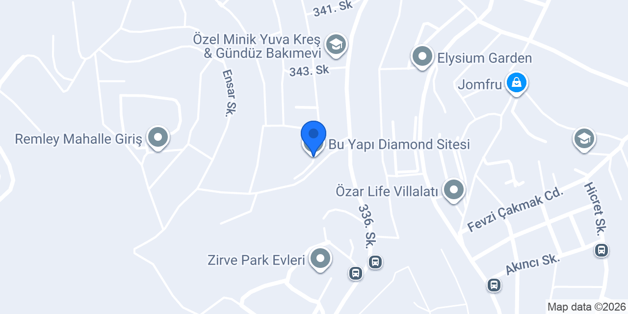 Bu Yapı Diamond Sitesi konumu