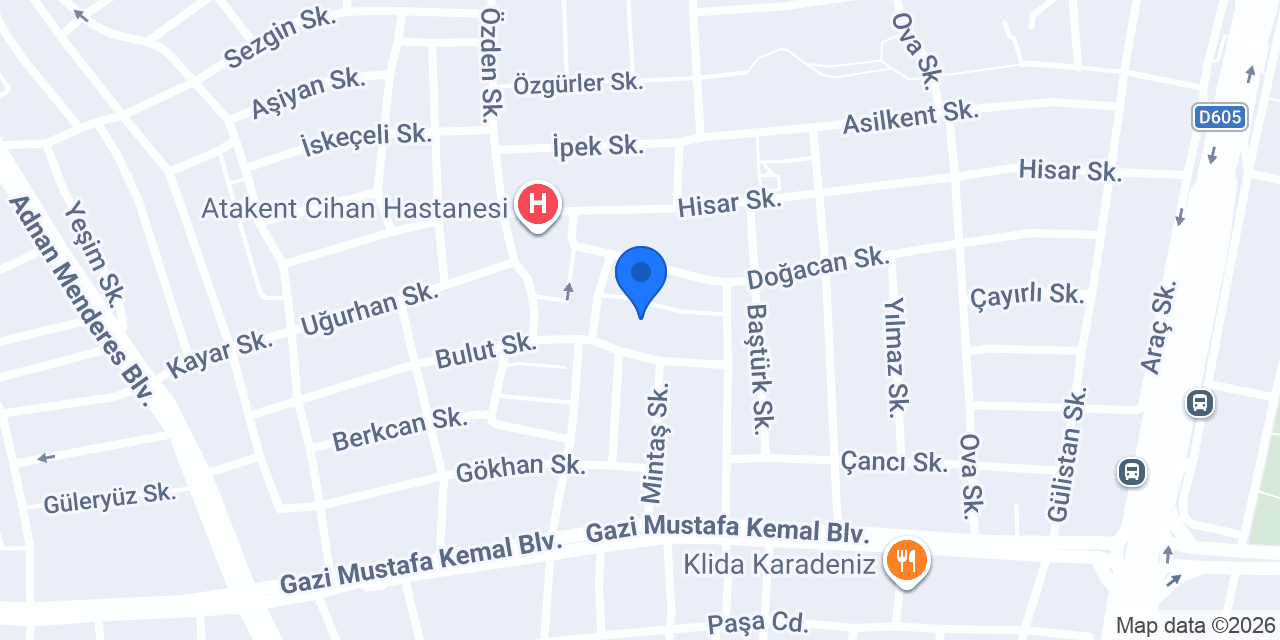 Ömer Seyfettin Ortaokulu konumu