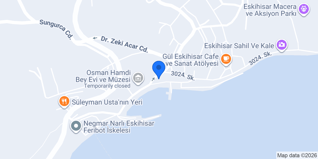 Küçük Ev Restoran konumu