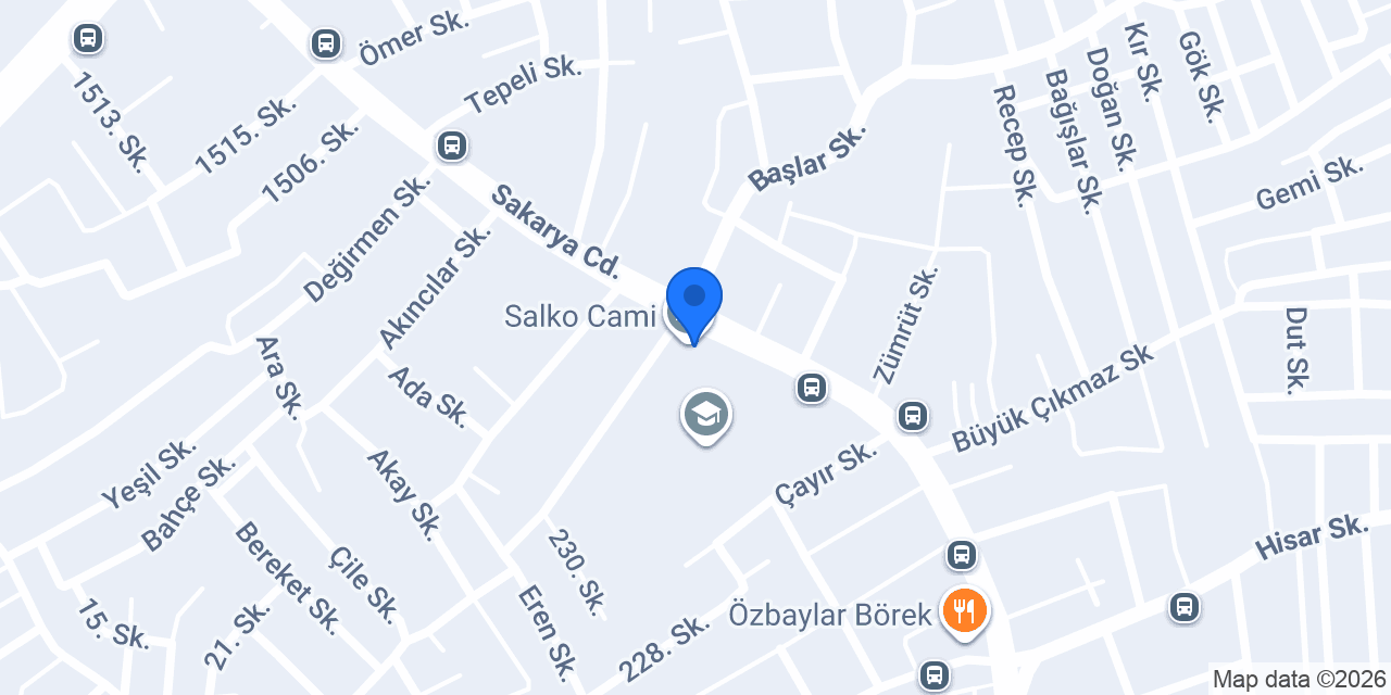 Beyazışık Pastanesi konumu