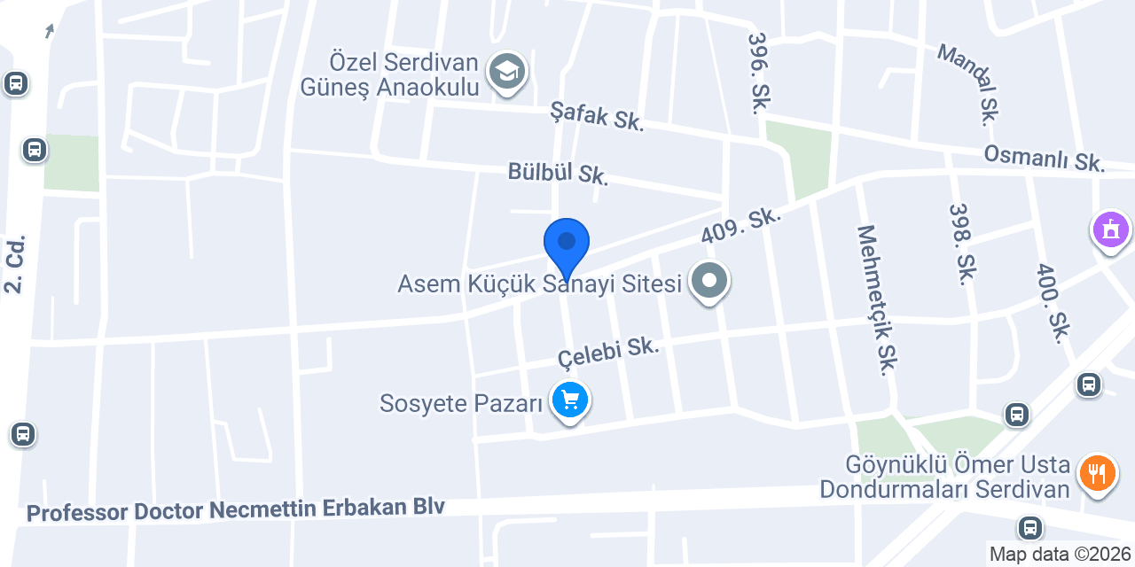 Yaşarlar İnşaat konumu