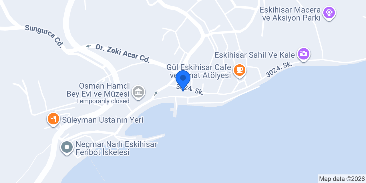 Sahil Sofrası konumu