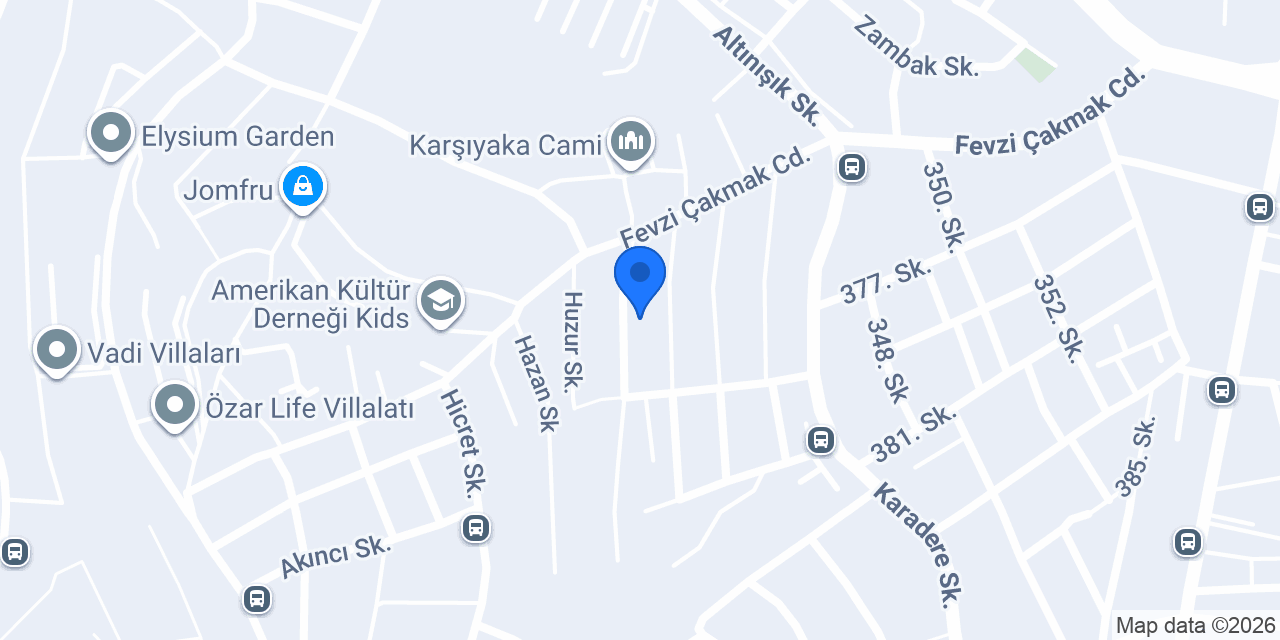 Sakarya Ada Organizasyon konumu