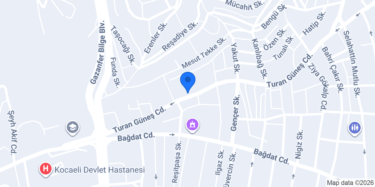 Psikolog Gizem Yılmaz konumu