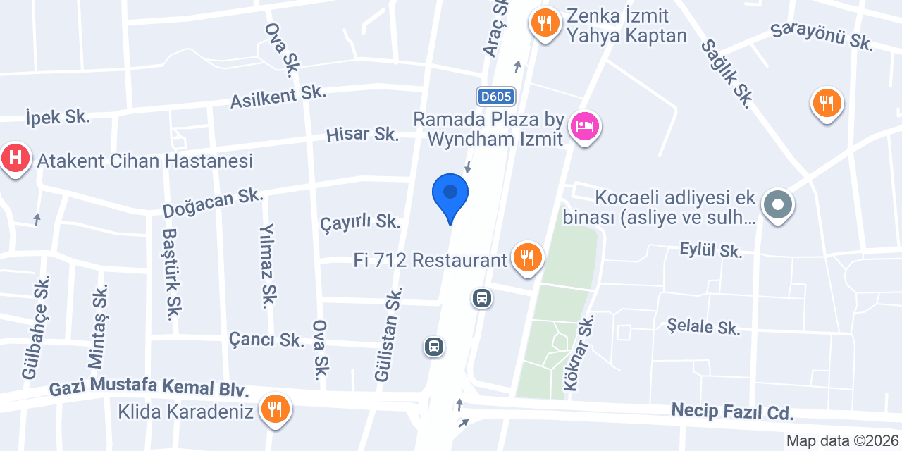 Nill Sanat Merkezi konumu