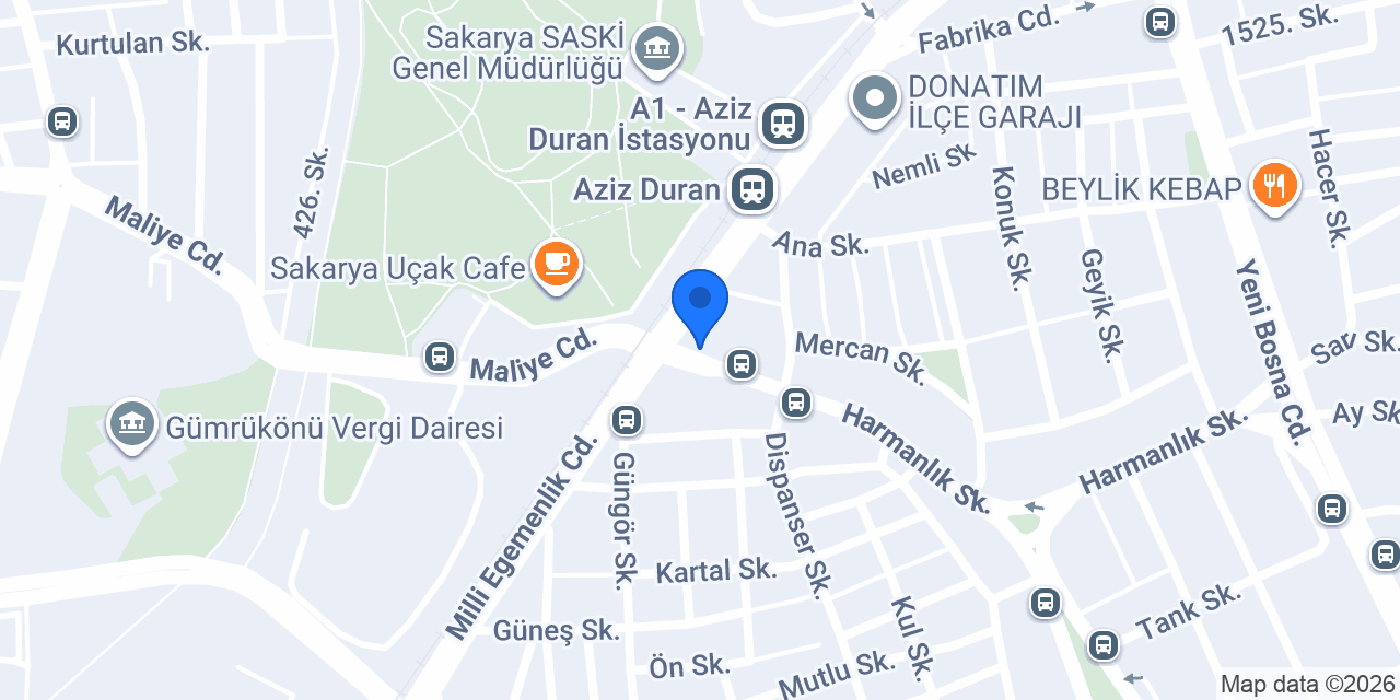 Beko Kurtuluş Donatım konumu