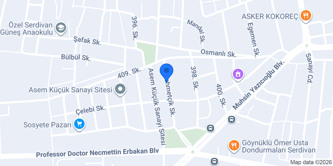 topcuoglu desıng konumu