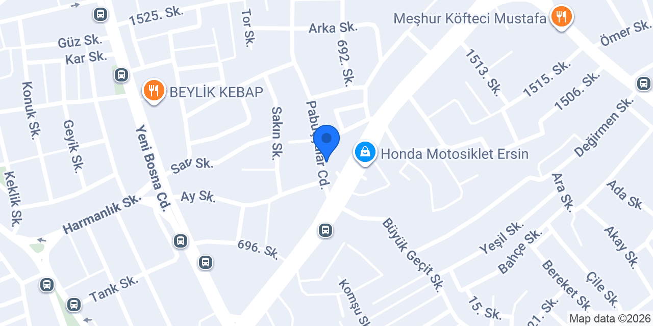 Anahtarcı Kadir Usta konumu