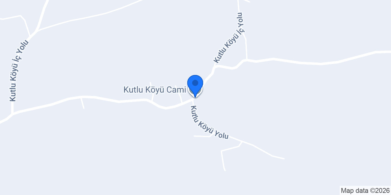 Kutlu Köyü Muhtarlığı konumu