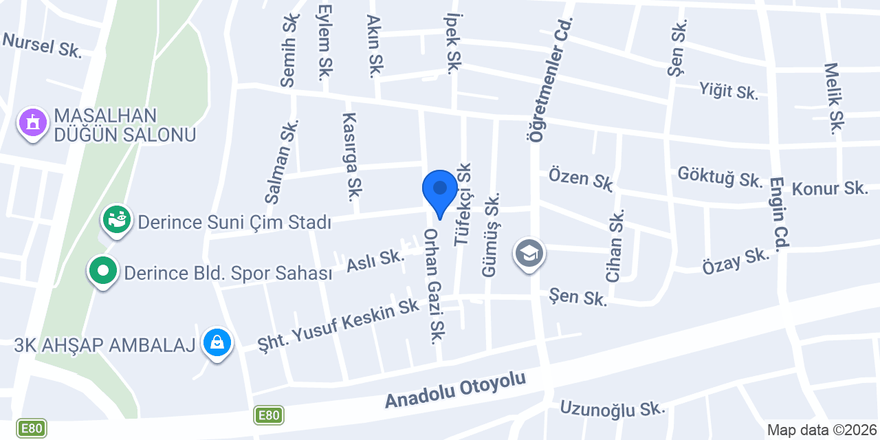 Keser Çelik San konumu