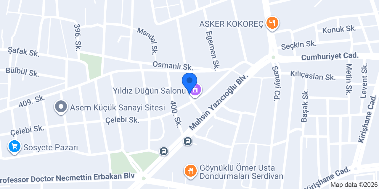 Turan Yapı & Dekor konumu