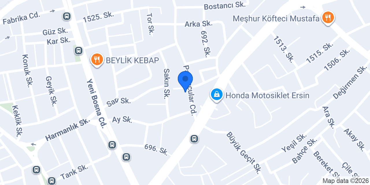 3K MEDİKAL İş Elbiseleri Hemşire & Doktor Kıyafetleri konumu