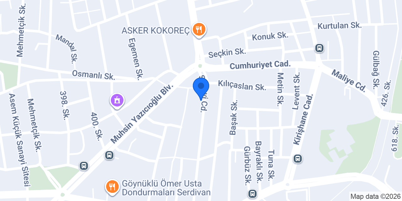 Asaf Motor konumu