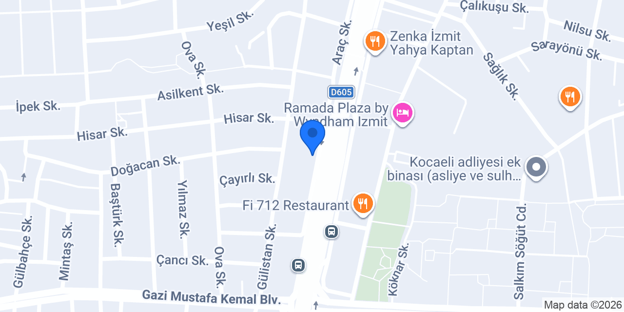EMRÖZ İNŞAAT SAN. VE TİC. LTD. ŞTİ. konumu