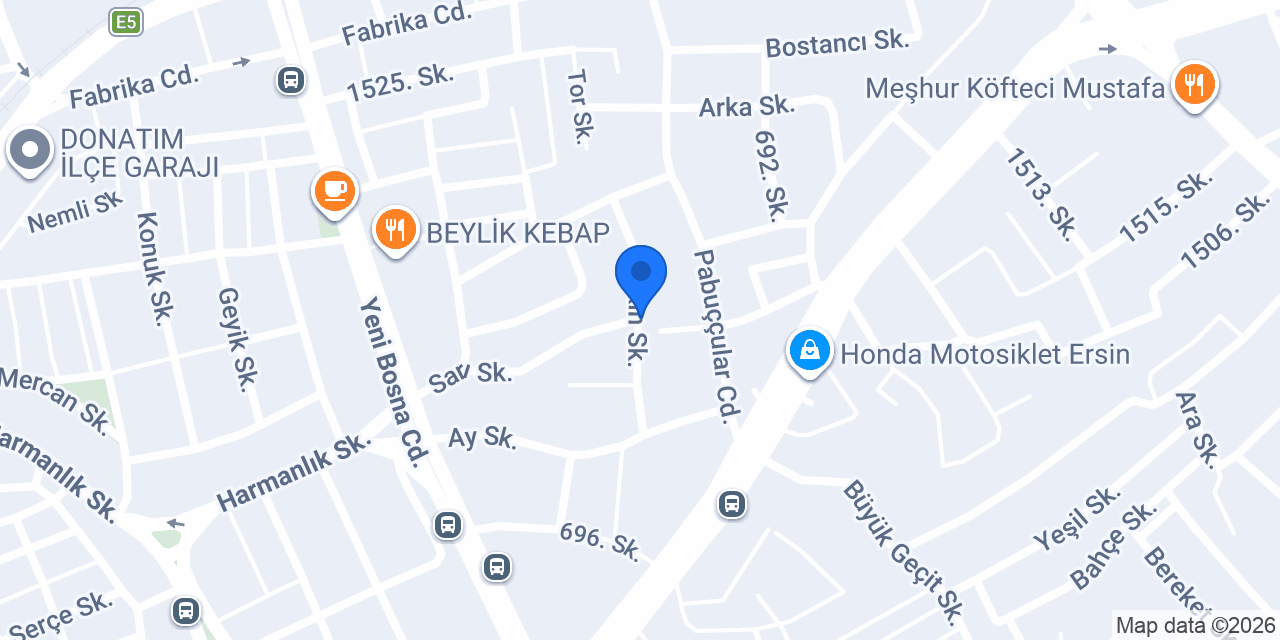 DOĞAN CAM BALKON SİSTEMLERİ konumu