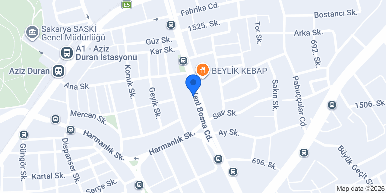 AsVet Veteriner Kliniği konumu