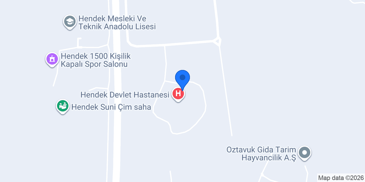 Hemodiyaliz Ünitesi konumu