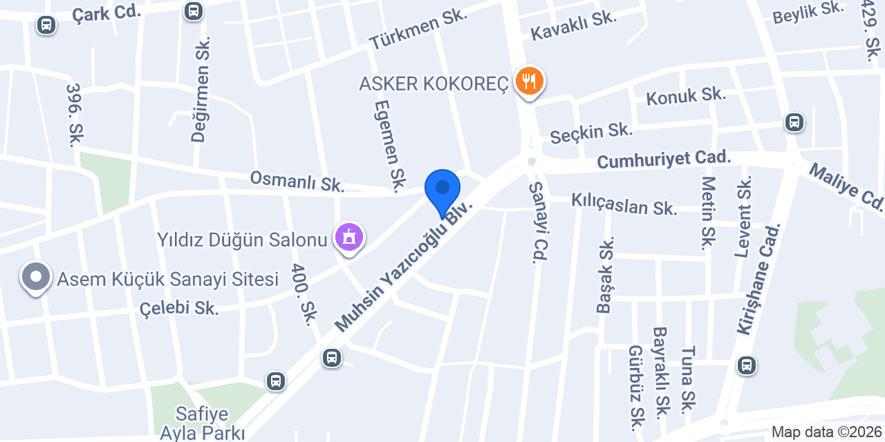 Ertaş Gayrimenkul konumu