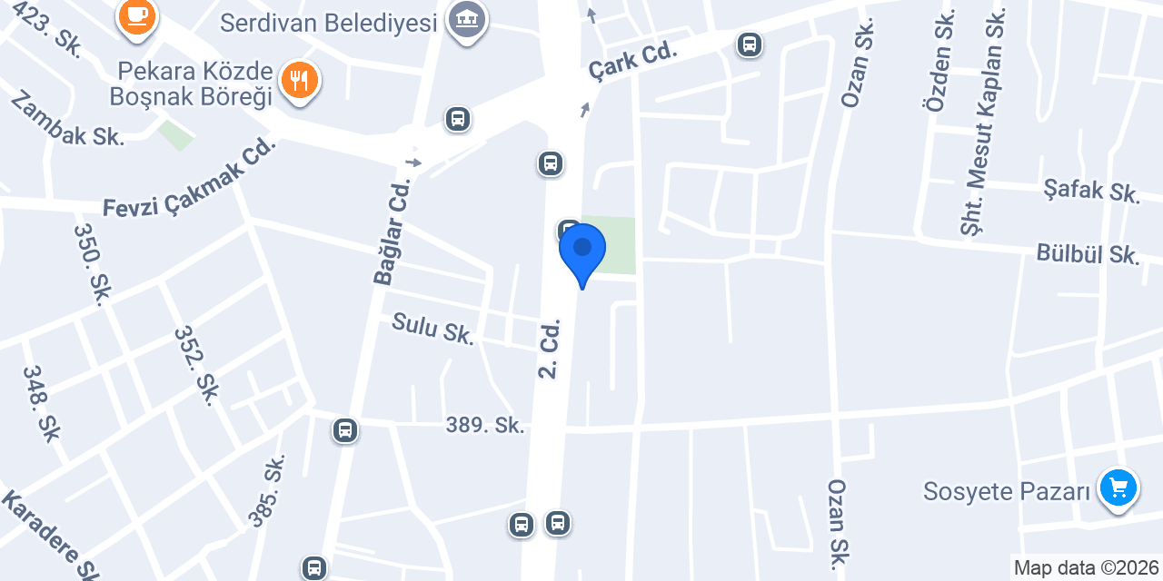 Balıkçı Hüseyin Serdivan konumu
