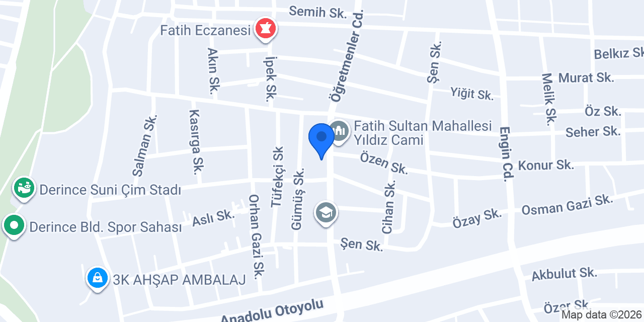 Orbit Camper(Atölye) konumu