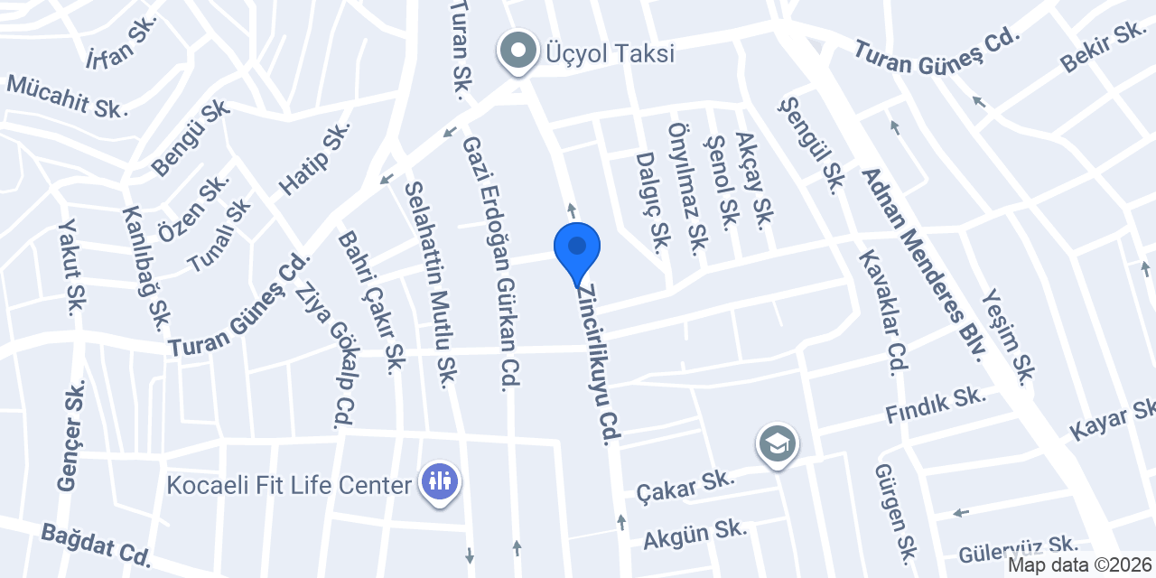 Okumuş Mobilya konumu