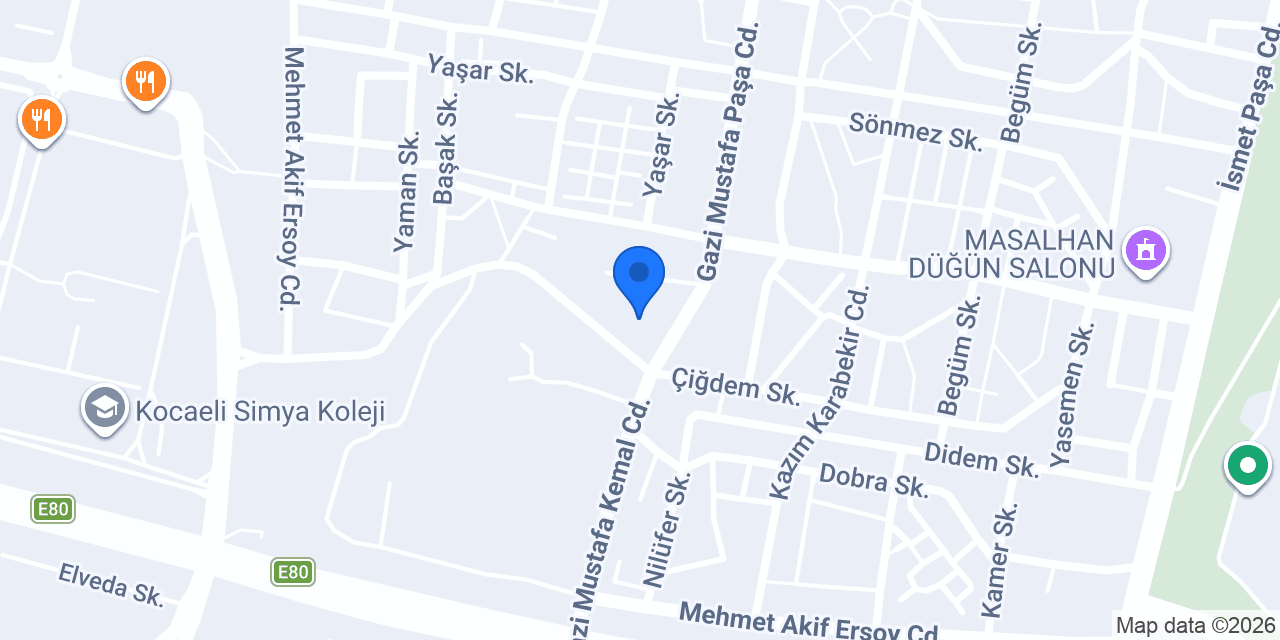 Yenikent Çin Tapınağı konumu