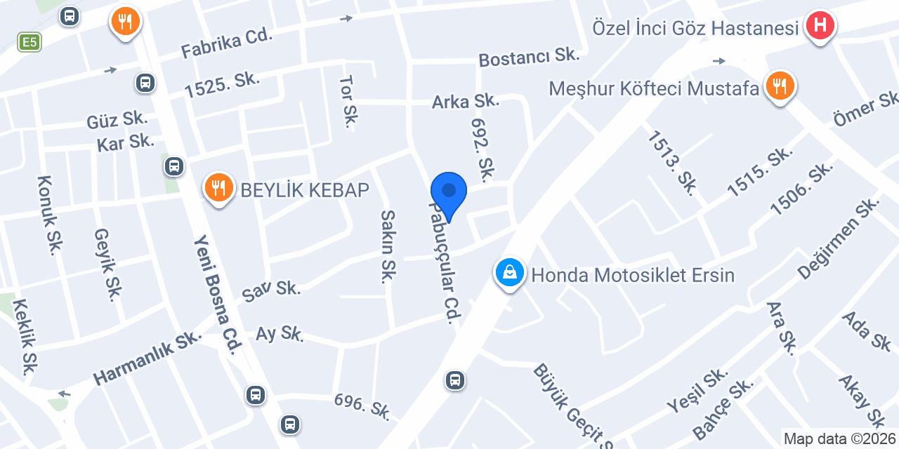 HAKAN MOTOR SAKARYA konumu